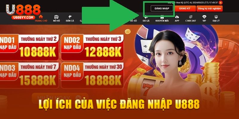 Lý do cuốn hút hàng triệu hội viên đăng nhập U888