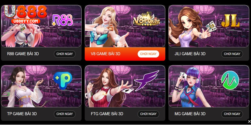 Game bài - sảnh cược hấp dẫn đa dạng trò chơi 